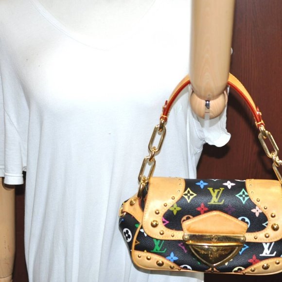 Multicolor Marilyn Shoulder Bag Black - Picture 11 of 11